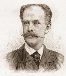 Mitglieder der Académie Française im Jahr 1895: Porträt von Paul Gabriel Othenin d