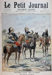 Militärmanöver: die Passagiertauben - in „Le Petity Journal“ vom 02.05.1897