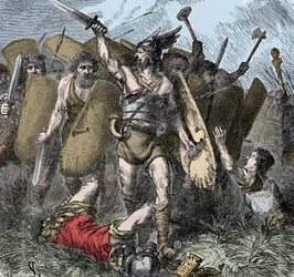 Narses besiegt die Ostgoten