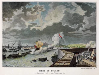 Seeschlacht: Belagerung von Toulon am 19.12.1793 - in „Die Seeschlachten Napoleons“