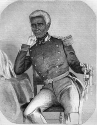 Nicolas Fabre Geffard, Präsident der Republik Haiti zwischen 1859-1867.