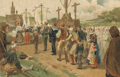 Alte Tradition in der Bretagne: die Vergebung von Sainte Anne d