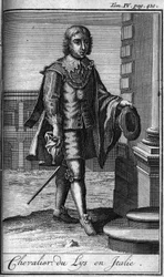 Ritterorden. Ritter der Lilie in Italien. In „History of military orders or knights, of the secure and routine militias of both sex, which have been established so far. Edition taken from Abbe Giustiniani, R.P.Bonani, M. Herman, Schoonebeek, R.P.H