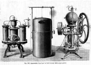 Ozouf-Apparat zur Herstellung von kohlensäurehaltigem Wasser