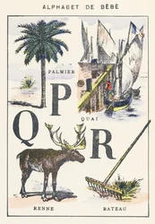 P Q R: Palme, Dock, Rentier, Rechen