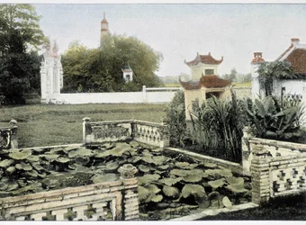 Pagode des Pinsels in Hanoi - in „Around the World“, Ende des 19. Jahrhunderts