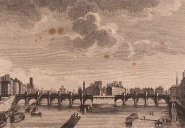 Paris, Pont Neuf und die Île de la Cité an der Seine