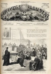 Petroleuses in Versailles verhaftet - Kommune von Paris