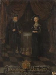 Philipp I., Landgraf von Hessen (1504-1567) und Christine von Sachsen (1505-1549)
