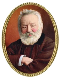 Porträt des französischen Schriftstellers Victor Hugo (1802-1885), spätes 19. Jahrhundert