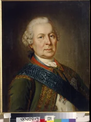 Porträt des Grafen Burkhard Christoph von Münnich