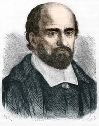 Porträt von Jean Duvergier de Hauranne, Abt von Saint Cyran