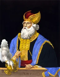 Porträt von Aaron, Bruder von Moses.
