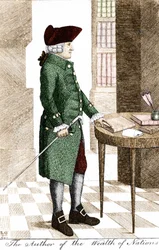 Porträt von Adam Smith (1723 - 1790), schottischer Philosoph und Ökonom