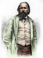 Porträt von Alexander Iwanowitsch Herzen (1812-1870)