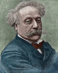 Porträt von Alexandre Dumas Jr. (1824-1895), französischer Schriftsteller