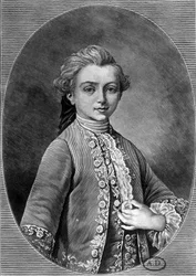 Porträt von André Chénier