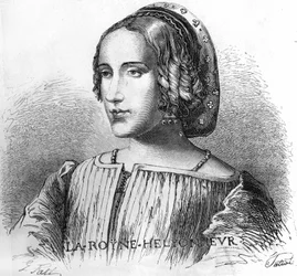 Porträt von Anne Boleyn (Anna oder Ann Bolin und Anne Bullen)