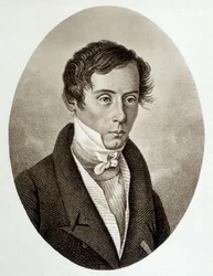 Porträt von Augustin Fresnel (1788-1827), französischer Physiker.
