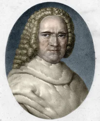 Porträt von Bernard de Jussieu (1699-1777), französischer Botaniker.
