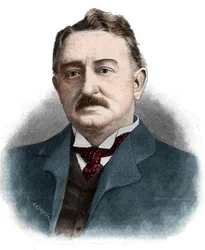 Porträt von Cecil John Rhodes (1853-1902), britischer Geschäftsmann und Kolonialverwalter.