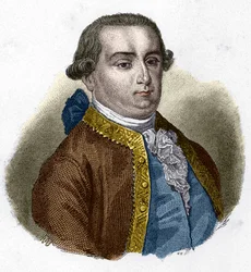 Porträt von Cesare Bonesana, Marquis de Beccaria (1738 - 1794), italienischer Jurist