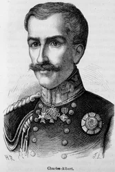 Porträt von Charles-Albert