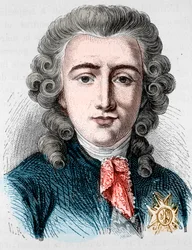 Porträt von Charles Alexandre de Calonne, französischer Politiker (1734-1802) - in „L