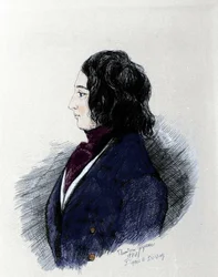 Porträt von Charles Dickens (1812-1870), englischer Schriftsteller