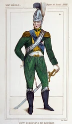Porträt von Charles Ferdinand de Bourbon (Herzog von Berry) 1778 - 1820