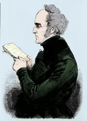 Porträt von Charles Fourier (1772-1837), französischer sozialistischer Theoretiker