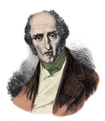 Porträt von Charles Fourier (1772-1837), französischer sozialistischer Theoretiker