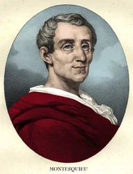 Porträt von Charles de Secondat, Baron de La Brède und Montesquieu (1689 - 1755)