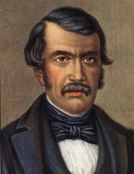 Porträt von David Livingstone, schottischer Missionar und Afrikaforscher