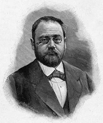 Porträt von Émile Zola