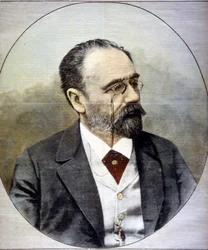 Porträt von Emile Zola
