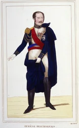 Porträt von Eugène Rose de Beauharnais, genannt Prinz Eugène (1781-1824), General, Prinz und Vizekönig von Italien (1830)