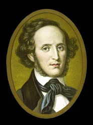 Porträt von Felix Mendelssohn Bartholdy