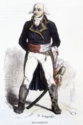 Porträt von François Christophe Kellerman - Gravur