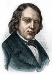 Porträt von François Vincent Raspail (1794-1878), französischer Biologe, Chemiker und Politiker.