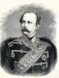 Porträt von Friedrich Karl von Preußen (1828 - 1885), Neffe von Wilhelm I.