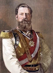 Porträt Friedrichs III. (1831-1888), Deutscher Kaiser und König von Preußen.