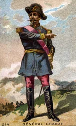 Porträt von General Chanzy (1823 - 1883). Chromolithografie des späten 19. Jahrhunderts