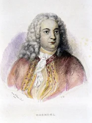 Porträt von Georg Friedrich Händel