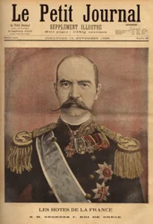 Porträt von Georg I., König von Griechenland