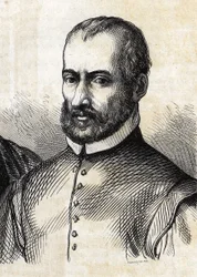 Porträt von Giovanni Pierluigi da Palestrina (1525 - 1594), italienischer Komponist.