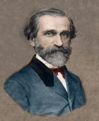 Porträt von Giuseppe Verdi