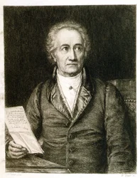 Porträt von Goethe