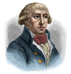 Porträt von Gottfried August Bürger.
