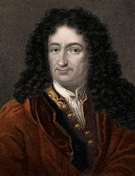 Porträt von Gottfried Wilhelm Leibniz (1646-1716), deutscher Philosoph und Mathematiker